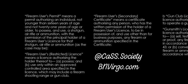 Take The Firearms Act 2022 Class. Know The Law