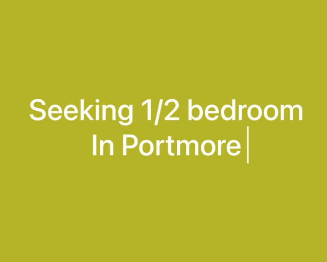 Seeking 1  Bedroom