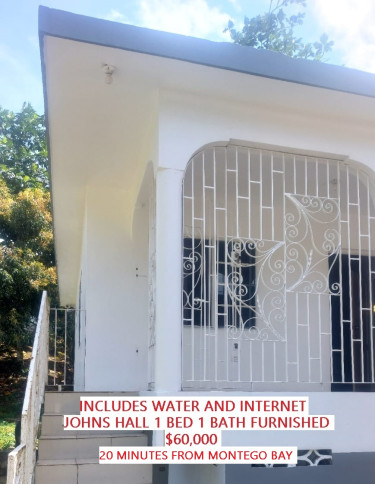  1 Bedroom FURNISHED+NWC+INTERNET $60,000 