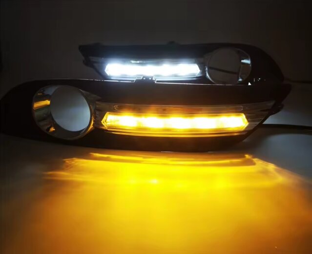 1 Set LED Daytime Fog Light Cover