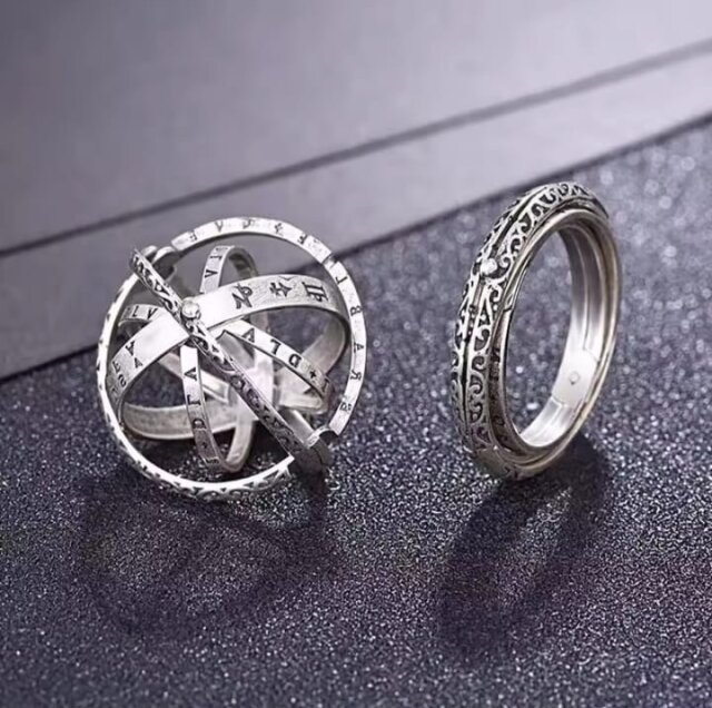 Astronomical Ball Ring/Chain For Men/Women