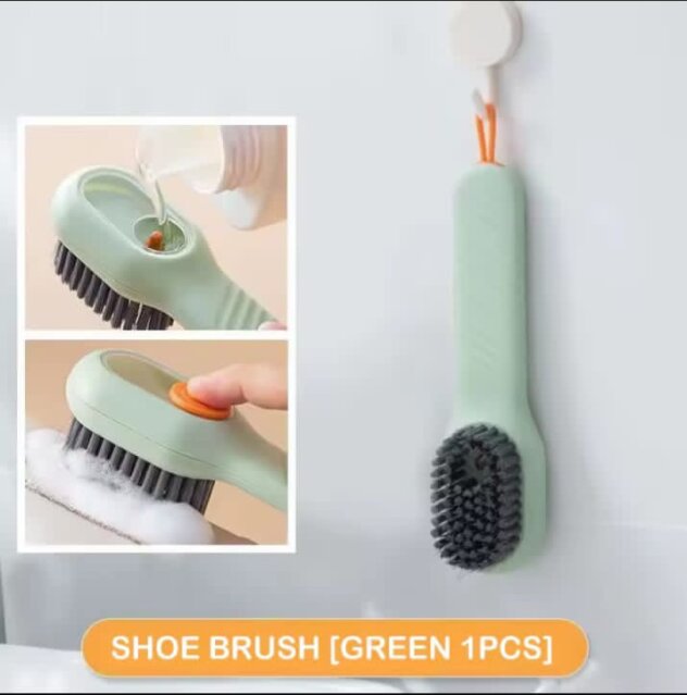 Shoe Cleaning Brush With Soap Dispenser Shoe Brush