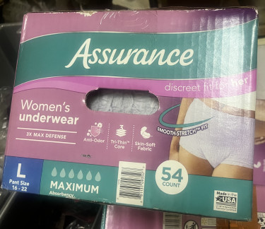 Women’s Pull-ups Underwear - Large (54pk)