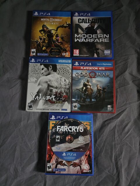 Faily New And New Ps4 Cd