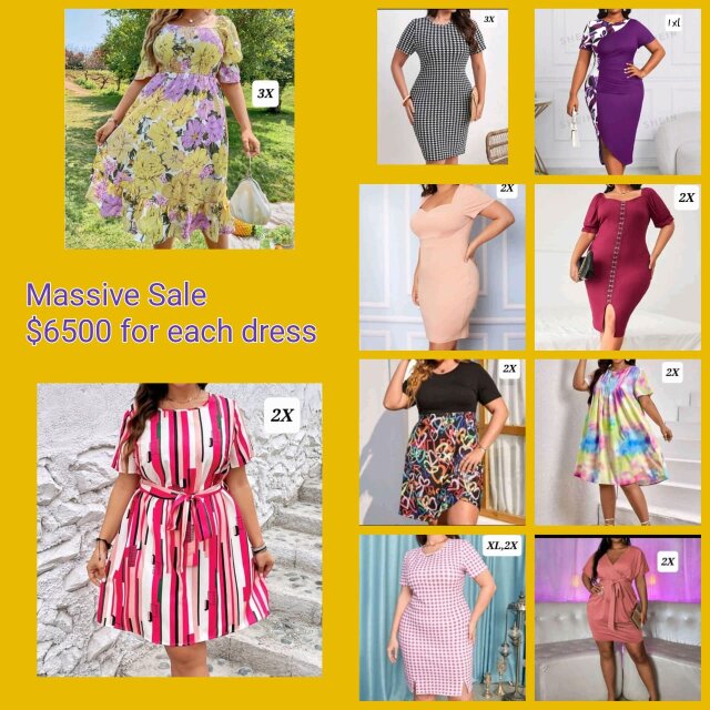 Massive Sale On Dresses