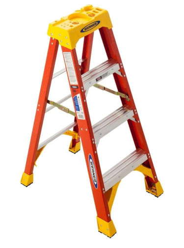 Werner 4FT Fiberglass Step Ladder