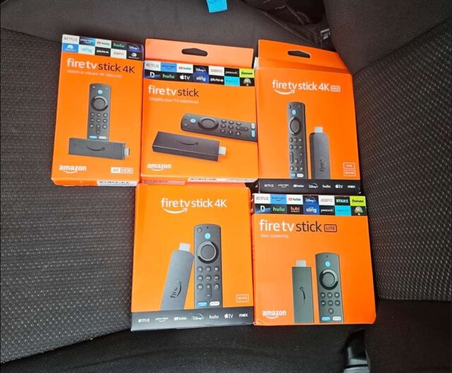 Brand New Fire Stick 4k And Lite And Max