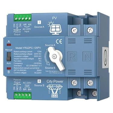 Din Rail Mounted Automatic Transfer Switch 100A AT Other Market Ocho Rios