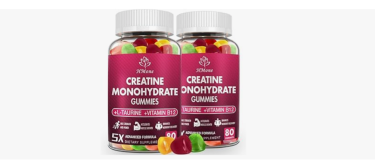 Creatine Monohydrate Gummies- 5g For Men & Women