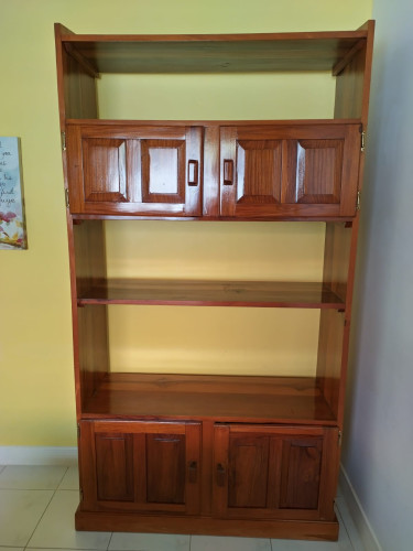 BOOKSHELF+DESK