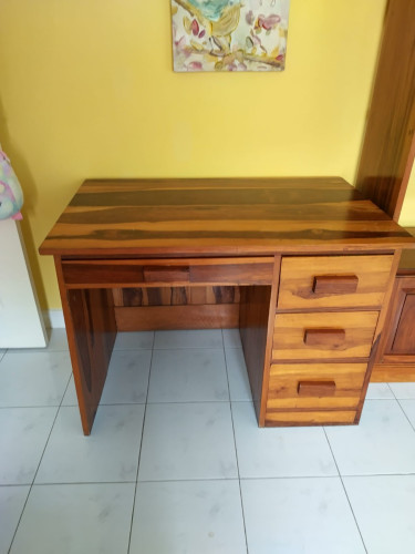 BOOKSHELF+DESK