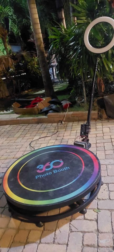 360 Photo Booth With Remote 