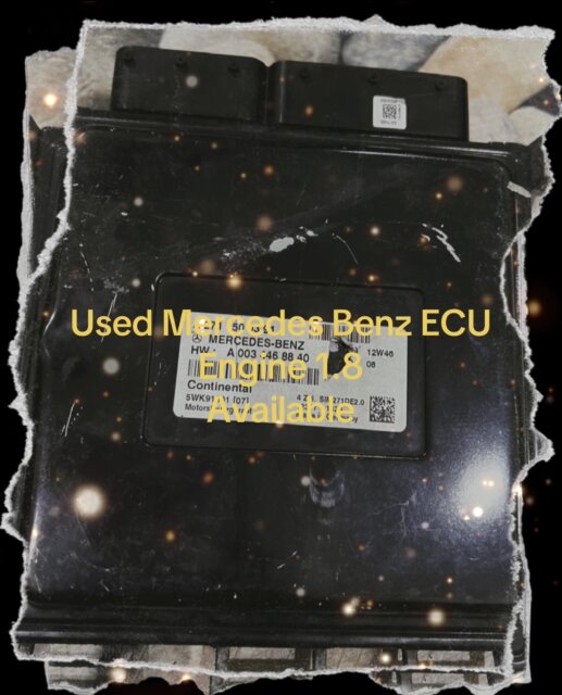 Used Mercedes ECU C200 C250 Engine 1 8