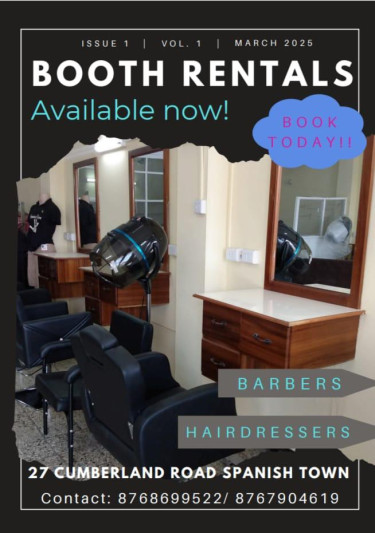 BOOTH RENTALS AVAILABLE 