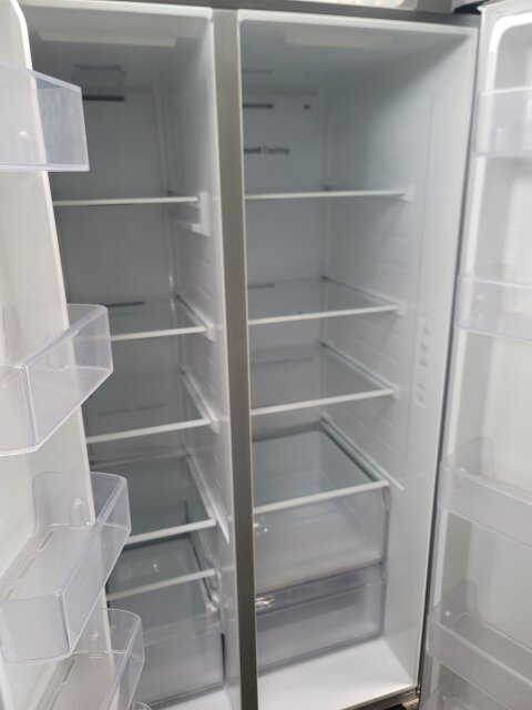 28 Cubic Stainless Steel Samsung Refrigerator