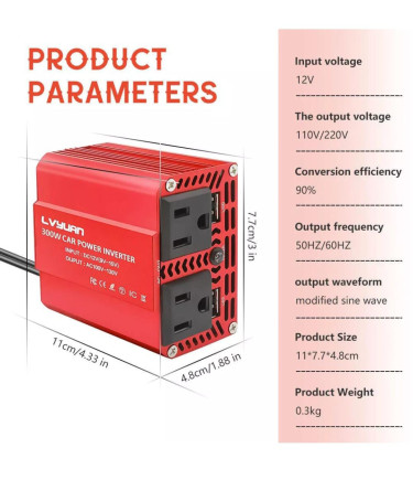 300W Power Inverter 
