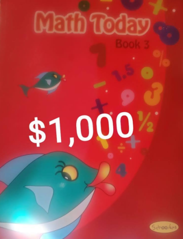 Any Book $1,000