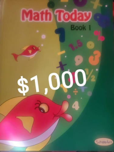 Any Book $1,000