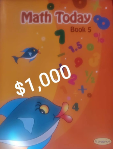 Any Book $1,000