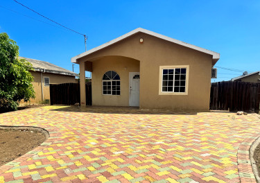 2 Bedroom House, Fenced & Paved With AC Units