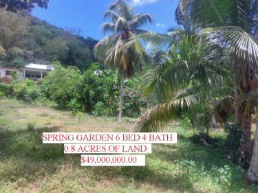 SPRING GARDEN  5 Bedroom 4 BATH 0.8 ACRES