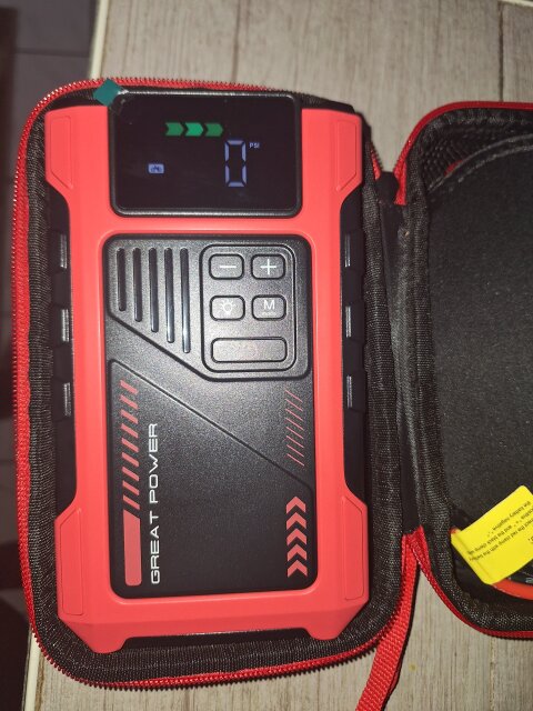 Jumper Starter With Inflator Function