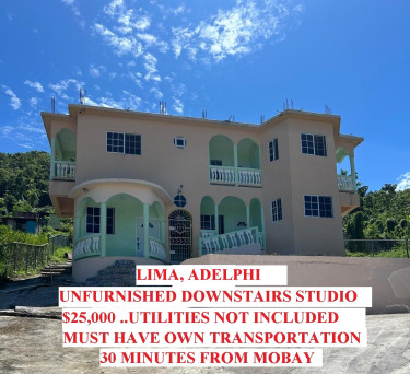 LIMA, ADELPHI STUDIO UNFURNISHED