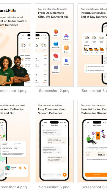 FaastHub Delivery Service App