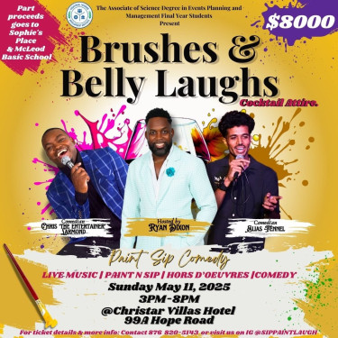 Brushes And Belly Laugh