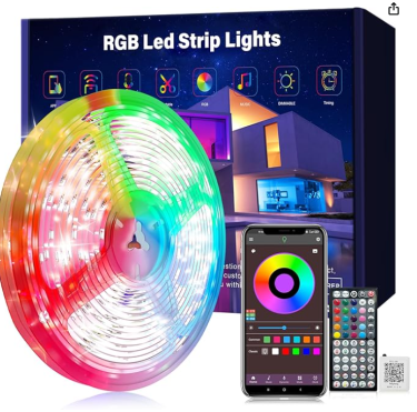 50ft Color Change Ked Strip With Muscic Sync & Pho