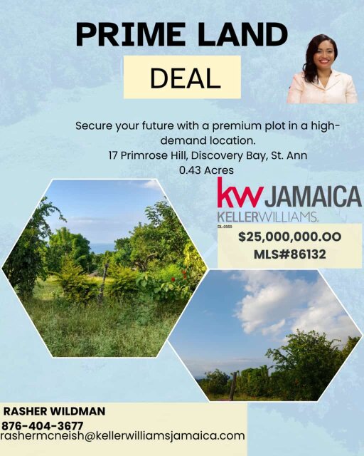 Half Acre Of Development Land For Sale