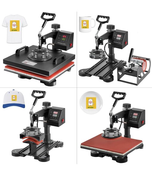 5 In 1 Heat Press Machine 15×15