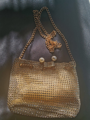Gold Handbag