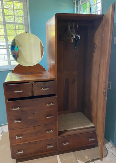 Cedar CombiRobe - Antique