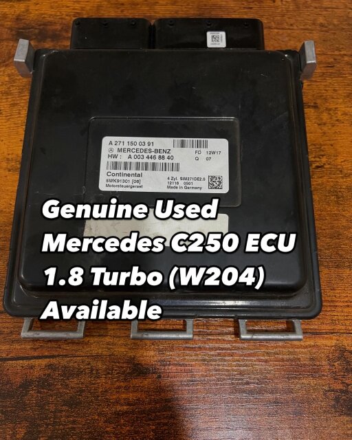 Used Mercedes C250 ECU