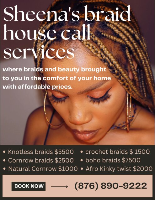 Sheena's Braid House Call Services