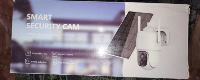 Solar Ptz Smart Security Camera 2k