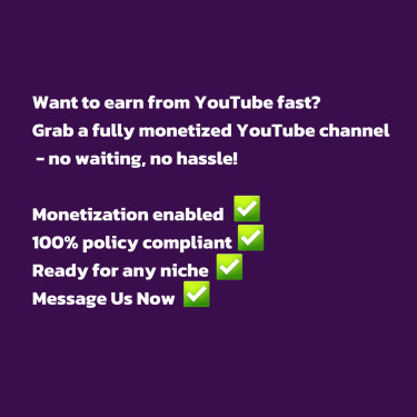 Monetized YouTube Channels