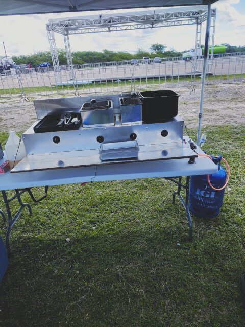Portable Gas Commercial Frier