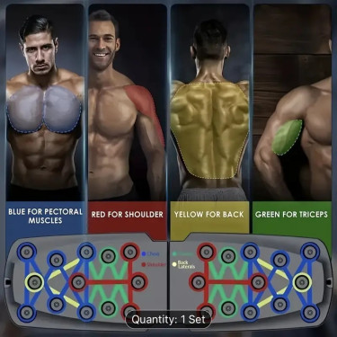 Multifunctional Push-up Board Set With Handles 