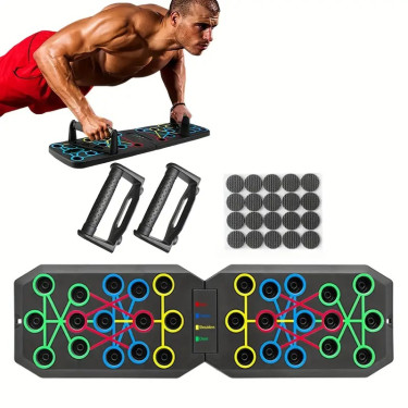 Multifunctional Push-up Board Set With Handles 
