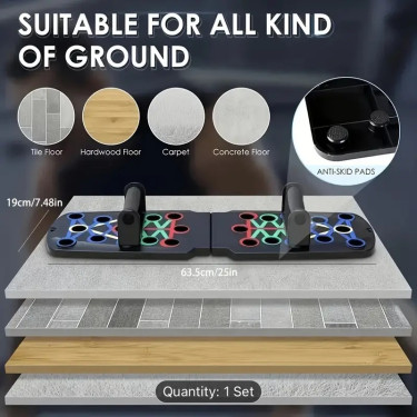 Multifunctional Push-up Board Set With Handles 