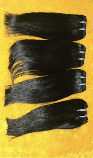 Human Hair Straight Bundles: 10,12,14,16 