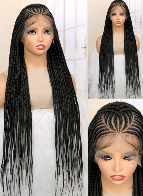 36inch Lace Braid Wig