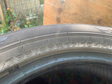 Khumo 17 Inch Tires Barely Used 32k