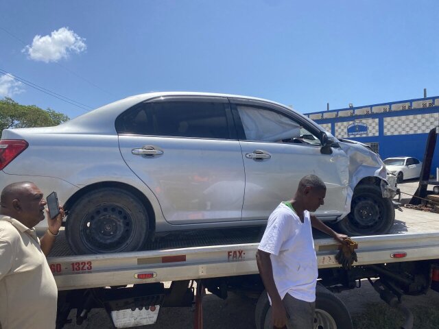 2016 Toyota Axio G Type Crashed