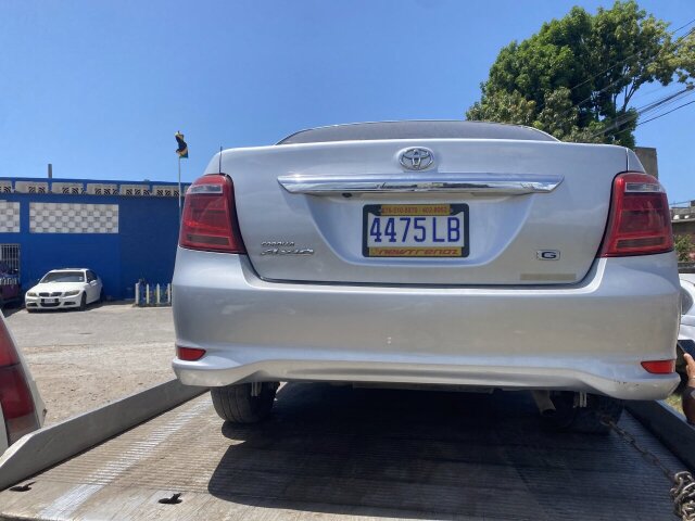 2016 Toyota Axio G Type Crashed