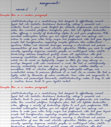 Text  To Handwriting Style Text Converter