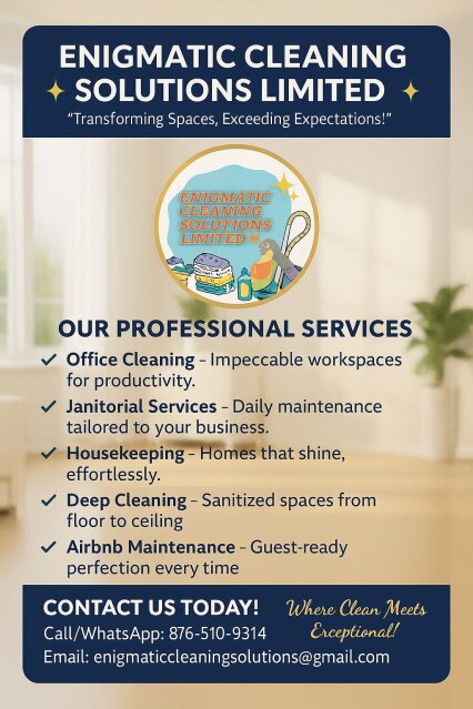Enigmatic Cleaning Solutions Limited Cleaning Services Shortwood Road