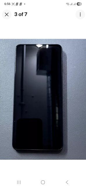 SAMSUNG GALAXY A12 Phones Half-way ?